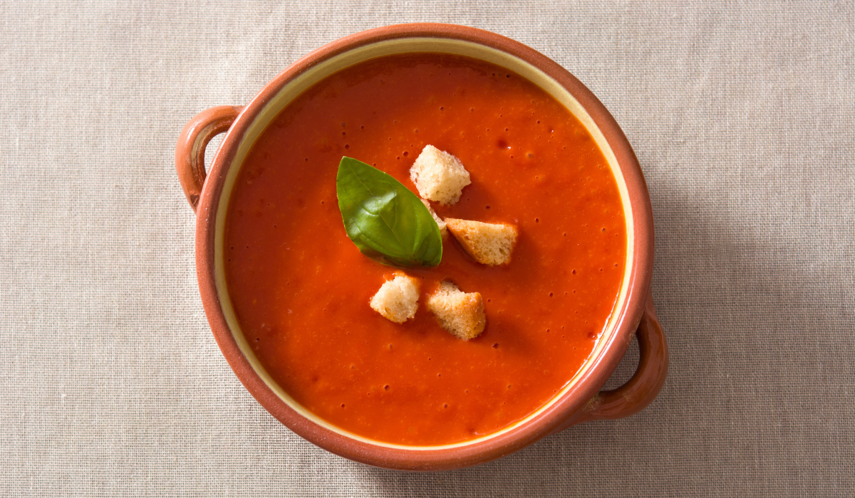 Tofu tomatoe soup