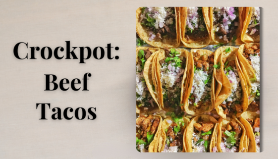 Crockpot Recipe Beef Tacos