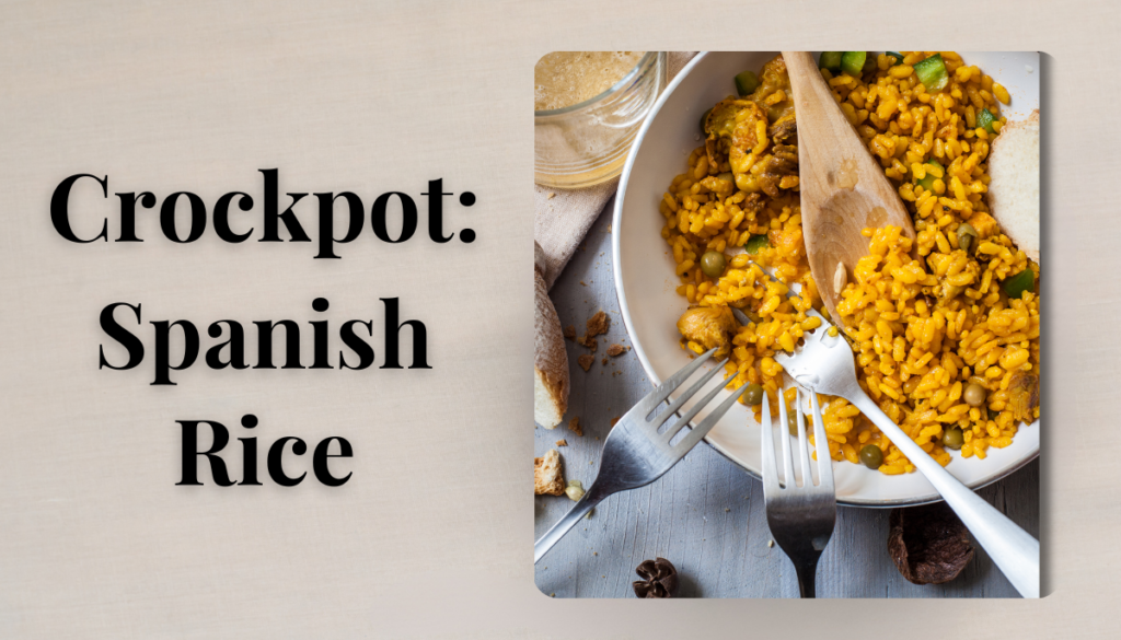 Crockpot Recipes Spanish Rice